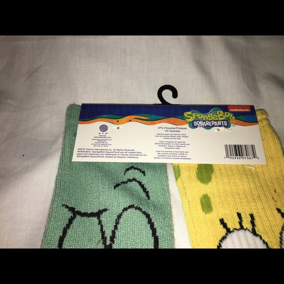 ❌SOLD❌Spongebob socks - Picture 3 of 7